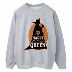 Disney - Sweat HALLOW QUEEN - Femme (Gris chiné)