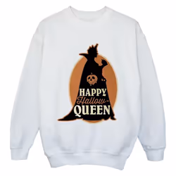 Disney - Sweat HALLOW QUEEN - Garçon (Blanc)