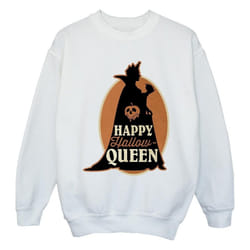 Disney - Sweat HALLOW QUEEN - Fille (Blanc)