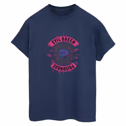 Disney - T-shirt - Femme (Bleu marine)