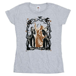 Disney - T-shirt HOCUS POCUS - Femme (Gris chiné)