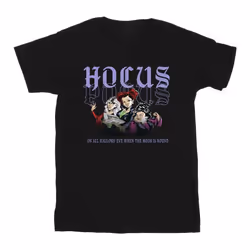 Disney - T-shirt HOCUS POCUS HALLOWS EVE - Homme (Noir)