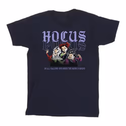 Disney - T-shirt HOCUS POCUS HALLOWS EVE - Homme (Bleu marine)