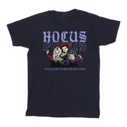 Disney - T-shirt HOCUS POCUS HALLOWS EVE - Homme (Bleu marine)