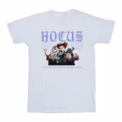 Disney - T-shirt HOCUS POCUS HALLOWS EVE - Homme (Blanc)