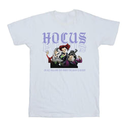 Disney - T-shirt HOCUS POCUS HALLOWS EVE - Homme (Blanc)