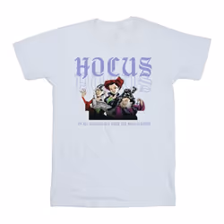 Disney - T-shirt HOCUS POCUS HALLOWS EVE - Homme (Blanc)
