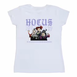 Disney - T-shirt HOCUS POCUS HALLOWS EVE - Femme (Blanc)