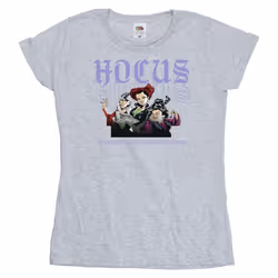 Disney - T-shirt HOCUS POCUS HALLOWS EVE - Femme (Gris chiné)
