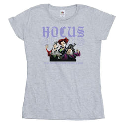 Disney - T-shirt HOCUS POCUS HALLOWS EVE - Femme (Gris chiné)