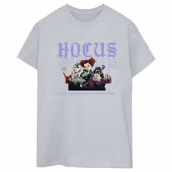 Disney - T-shirt HOCUS POCUS HALLOWS EVE - Femme (Gris chiné)