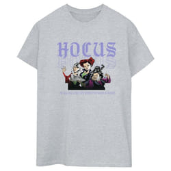 Disney - T-shirt HOCUS POCUS HALLOWS EVE - Femme (Gris chiné)
