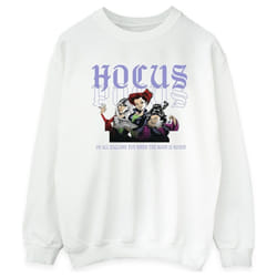 Disney - Sweat HOCUS POCUS HALLOWS EVE - Femme (Blanc)