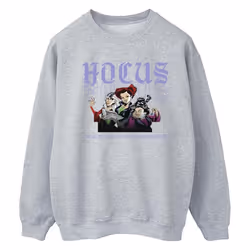 Disney - Sweat HOCUS POCUS HALLOWS EVE - Femme (Gris chiné)