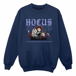 Disney - Sweat HOCUS POCUS HALLOWS EVE - Garçon (Bleu marine)