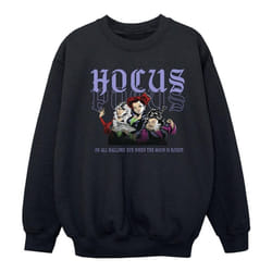 Disney - Sweat HOCUS POCUS HALLOWS EVE - Fille (Noir)