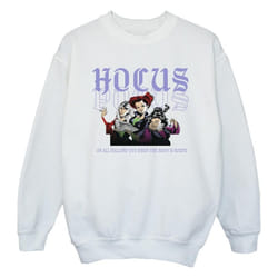 Disney - Sweat HOCUS POCUS HALLOWS EVE - Fille (Blanc)
