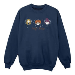 Disney - Sweat HOCUS POCUS WITCHFUL THINKING - Fille (Bleu marine)