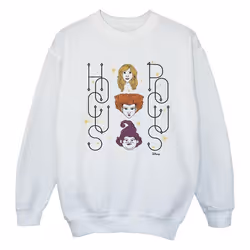 Disney - Sweat HOCUS POCUS - Fille (Blanc)