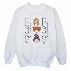 Disney - Sweat HOCUS POCUS - Fille (Blanc)