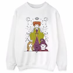 Disney - Sweat HOCUS POCUS - Femme (Blanc)