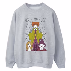 Disney - Sweat HOCUS POCUS - Femme (Gris chiné)