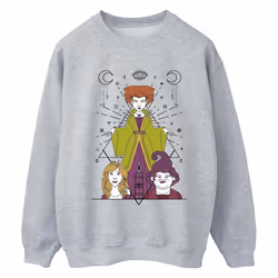 Disney - Sweat HOCUS POCUS - Femme (Gris chiné)