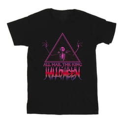 Disney - T-shirt THE NIGHTMARE BEFORE CHRISTMAS HALLOWEEN KING - Homme (Noir)