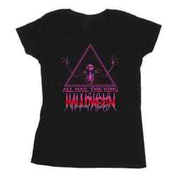 Disney - T-shirt THE NIGHTMARE BEFORE CHRISTMAS HALLOWEEN KING - Femme (Noir)
