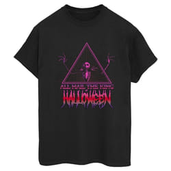 Disney - T-shirt THE NIGHTMARE BEFORE CHRISTMAS HALLOWEEN KING - Femme (Noir)