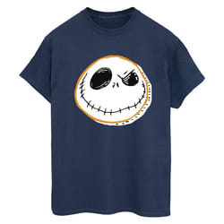 Disney - T-shirt THE NIGHTMARE BEFORE CHRISTMAS - Femme (Bleu marine)