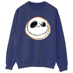 Disney - Sweat THE NIGHTMARE BEFORE CHRISTMAS - Femme (Bleu marine)