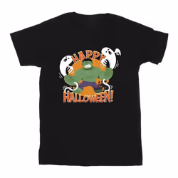 Marvel - T-shirt HAPPY HALLOWEEN - Homme (Noir)