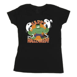 Marvel - T-shirt HAPPY HALLOWEEN - Femme (Noir)