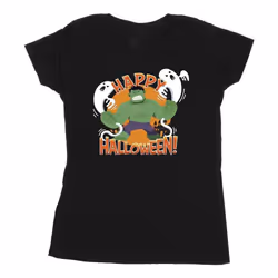 Marvel - T-shirt HAPPY HALLOWEEN - Femme (Noir)