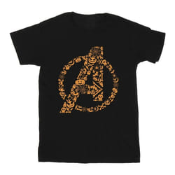 Marvel - T-shirt AVENGERS HALLOWEEN - Homme (Noir)