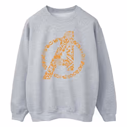 Marvel - Sweat AVENGERS HALLOWEEN - Homme (Gris chiné)