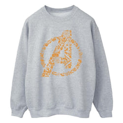 Marvel - Sweat AVENGERS HALLOWEEN - Homme (Gris chiné)