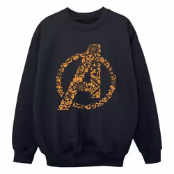 Marvel - Sweat AVENGERS HALLOWEEN - Garçon (Noir)