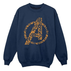Marvel - Sweat AVENGERS HALLOWEEN - Garçon (Bleu marine)