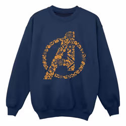 Marvel - Sweat AVENGERS HALLOWEEN - Garçon (Bleu marine)