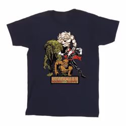 Marvel - T-shirt HALLOWEEN - Homme (Bleu marine)