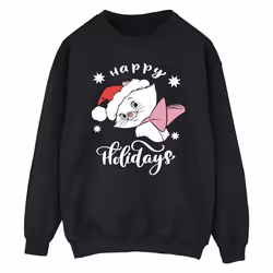 Disney - Sweat THE ARISTOCATS HAPPY HOLIDAYS - Homme (Noir)