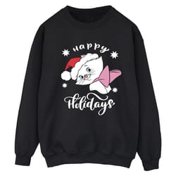Disney - Sweat THE ARISTOCATS HAPPY HOLIDAYS - Femme (Noir)