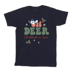 Disney - T-shirt OH DEER - Homme (Bleu marine)