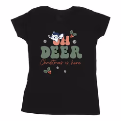 Disney - T-shirt OH DEER - Femme (Noir)