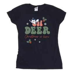 Disney - T-shirt OH DEER - Femme (Bleu marine)
