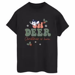Disney - T-shirt OH DEER - Femme (Noir)