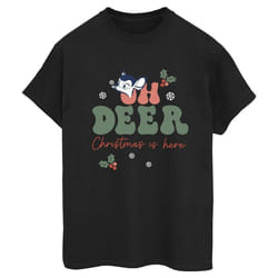 Disney - T-shirt OH DEER - Femme (Noir)