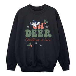 Disney - Sweat OH DEER - Fille (Noir)